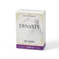 Arcane Fortress: Snow White Matte Sleeves (105ct.)