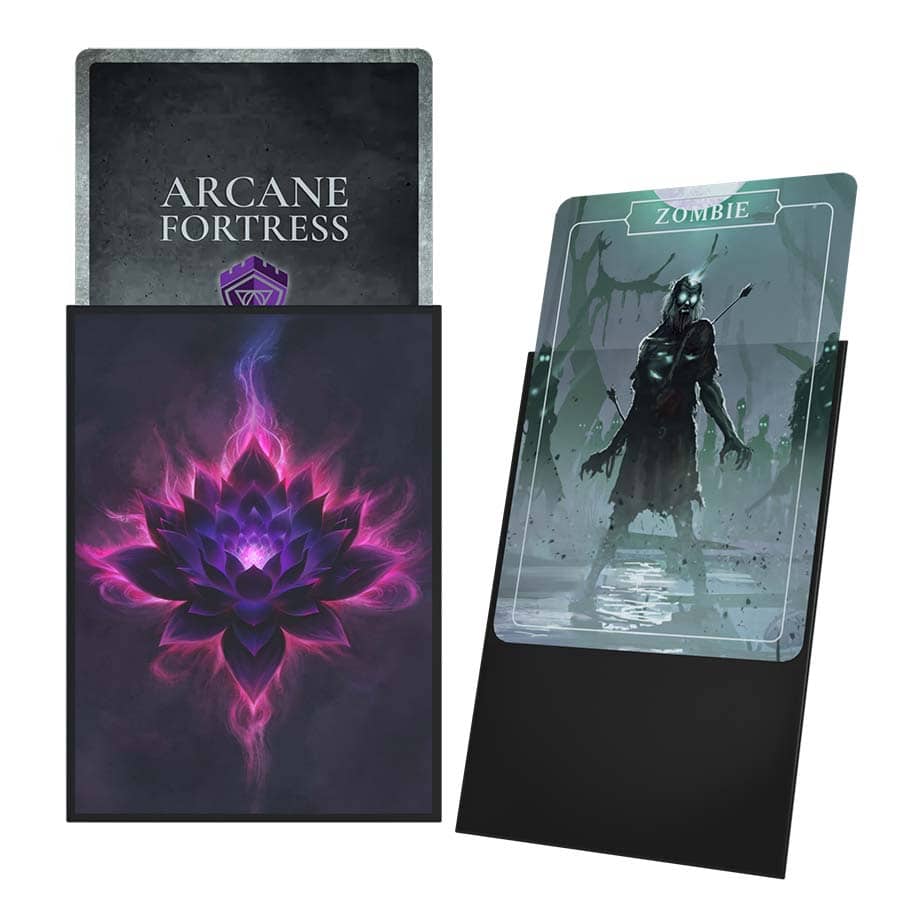 Arcane Fortress Prestige Collection Cursed Lotus Matte Sleeves (100ct.)