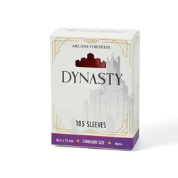 Arcane Fortress: Crimson Red Matte Sleeves (105ct.)