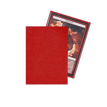 Arcane Fortress: Crimson Red Matte Sleeves (105ct.)