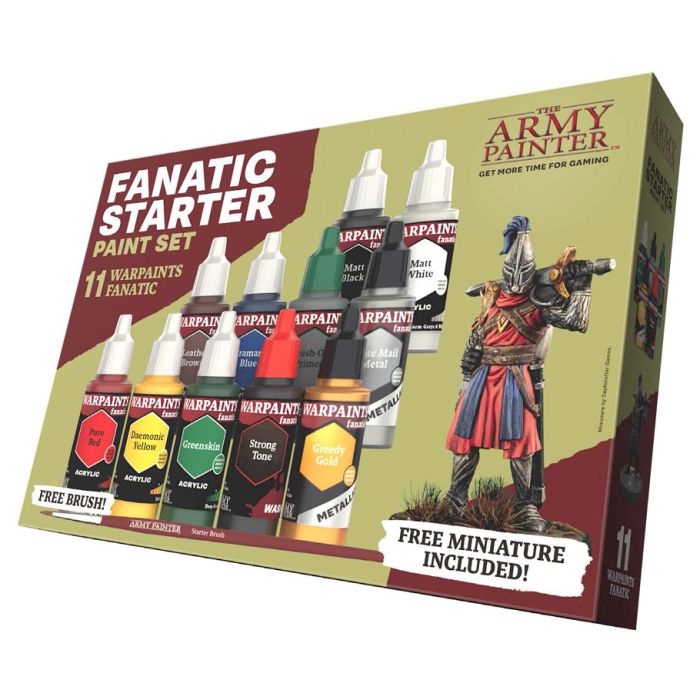 Army Painter Fanatic: Starter Paint Set