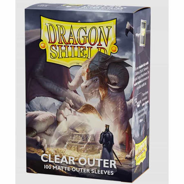 Dragon Shield Matte Sleeve - Clear Outer 100ct AT-13002