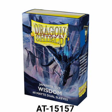 Dragon Shields: Dual Matte Wisdom 60ct Yu-Gi-Oh Size AT-15157