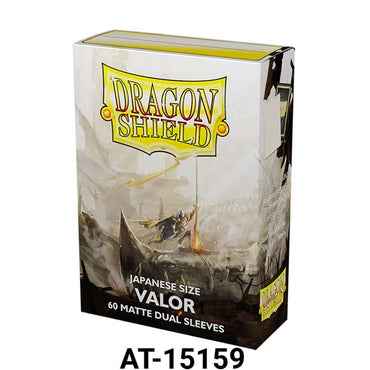 Dragon Shields: Dual Matte Valor 60ct Yu-Gi-Oh Size AT-15159