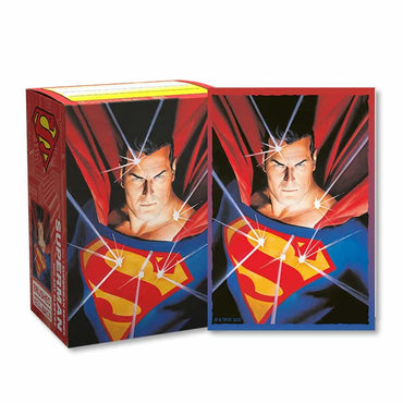 Dragon Shield Brushed Art Sleeve -Superman 100ct AT-16095