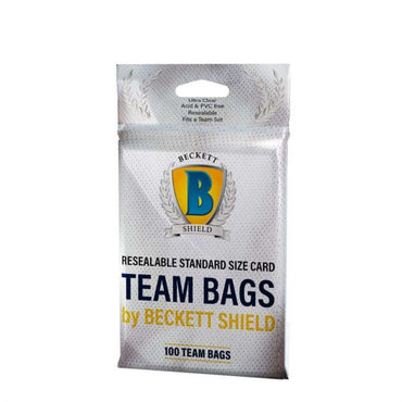 Beckett Shield: Team Bags Resealable (100ct) AT-90302
