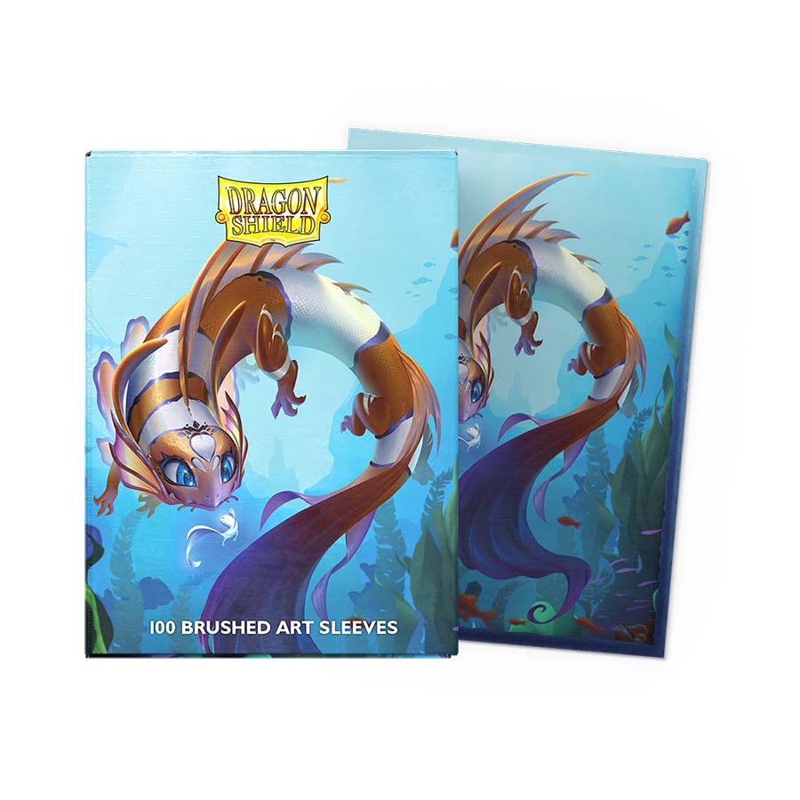 Dragon Shield Art Sleeve - The Cinderfin 100ct Brushed AT-12114