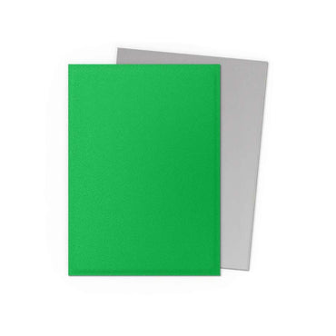 Dragon Shield Dual Matte Sleeve - Apple Green and Silver 100ct AT-15073
