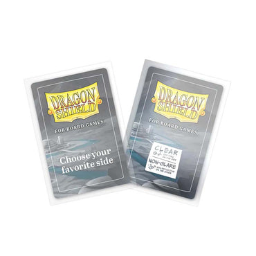 Dragon Shield Board Game Sleeves - Clear Nonglare European Mini