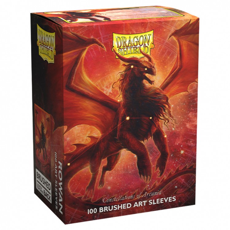 Dragon Shield Art Sleeve - Rowan 100ct Brushed AT-12085