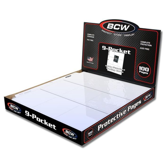 BCW Pro 9-Pocket Pages