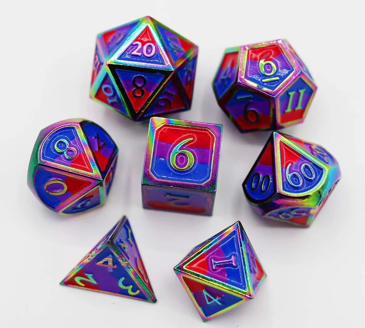 Pride Metal RPG Set: Bisexual Flag