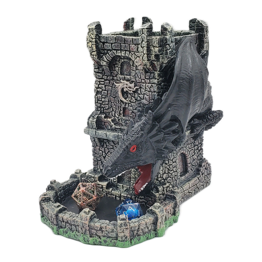 Dragon's Fury Dice Tower - Black Dragon