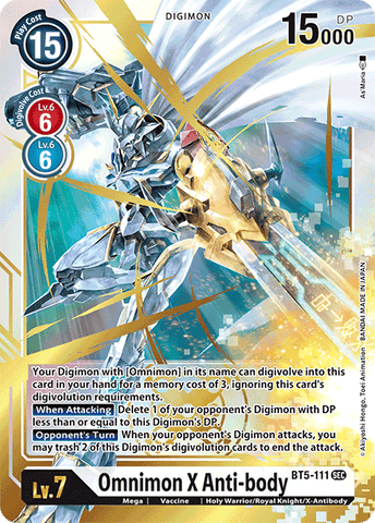 Omnimon X Anti-body [BT5-111] [Battle of Omni]