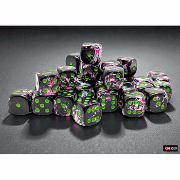 CHX 24814 Brushed Paintball/Green 36 Count 12mm D6 Dice Set