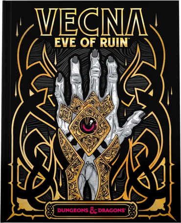 D&D (5E) ALTERNATE ART Book: Vecna: Eye of Ruin (Dungeons & Dragons)