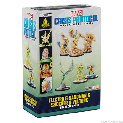 Marvel Crisis Protocol: Electro, Sandman, Shocker, and Vulture
