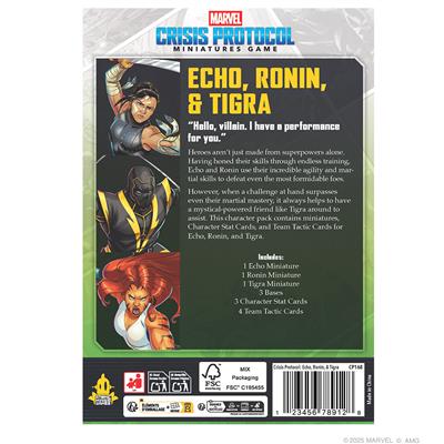 Marvel Crisis Protocol: Echo, Ronin, & Tigra