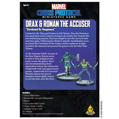 Marvel Crisis Protocol: Drax and Ronan the Accuser