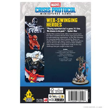 Marvel Crisis Protocol: Web-Swinging Heroes Affiliation Pack