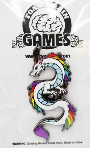 Pride Dragon Pins - Rainbow