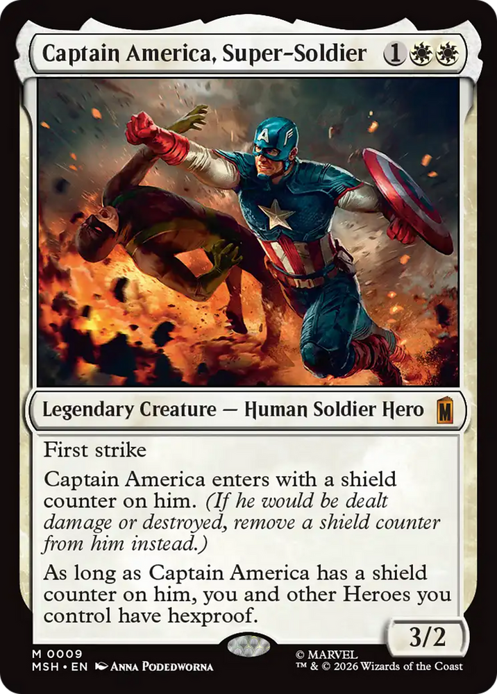 Captain America, Super-Soldier [Marvel Super Heroes]