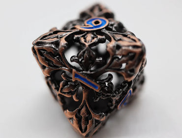 Hollow Metal RPG Set: Fleur de Lis - Copper Azul