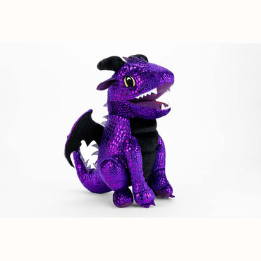 Dice Bag: Dragon Plush Purple