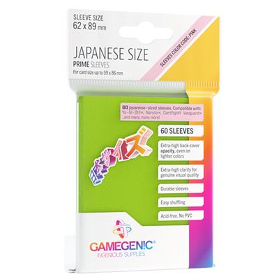 Gamegenic: Japanese Prime Sleeves: Lime