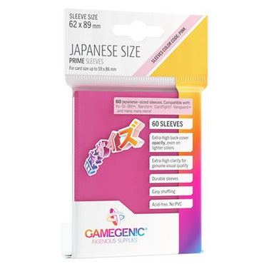 Gamegenic: Japanese Prime Sleeves: Pink