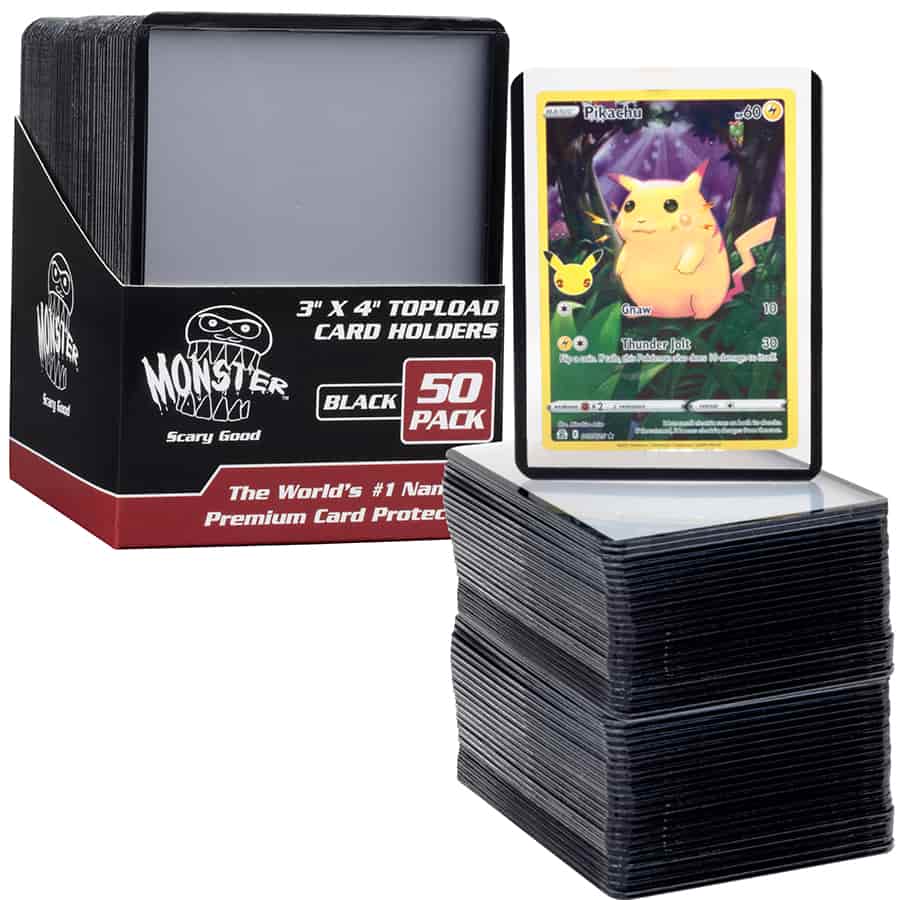 Toploader: Monster 50 Count with Black Border