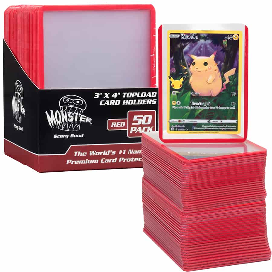 Toploader: Monster 50 Count with Red Border