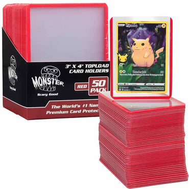 Toploader: Monster 50 Count with Red Border