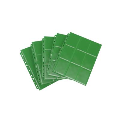 Gamegenic: Sideloading 18-Pocket Pages: 50 PG Green