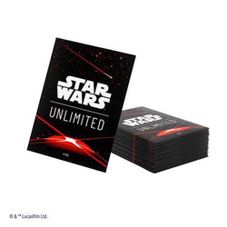 Star Wars Unlimited Sleeves - Double Sleeving Pack: Red GGS15036ML