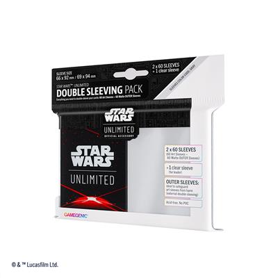 Star Wars Unlimited Sleeves - Double Sleeving Pack: Red GGS15036ML