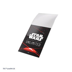 Star Wars Unlimited Sleeves - Double Sleeving Pack: Red GGS15036ML