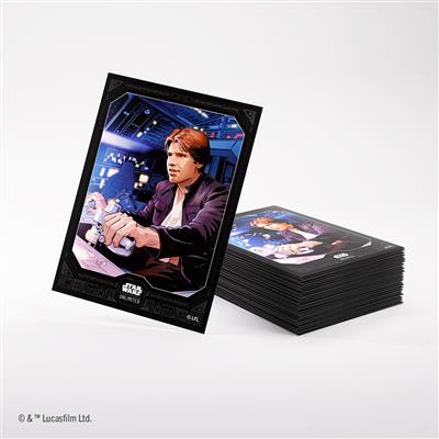 Star Wars Unlimited - Premium Art Sleeve Card Back Han Solo