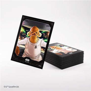 Star Wars Unlimited - Premium Art Sleeve Card Back Admiral Ackbar