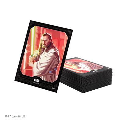 Star Wars Unlimited - Premium Art Sleeve Card Back Qui-Gon Jinn