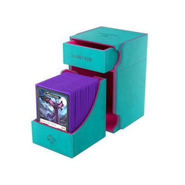 Gamegenic: Watchtower 100+ XL Deck Box: Teal/Pink GGS20229