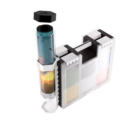 Playmat Tube: Gamegenic - White Game Castle Tube Holder