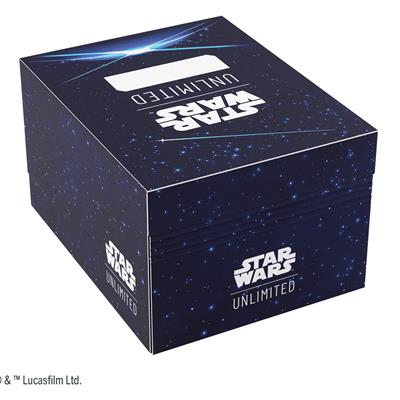Star Wars Unlimited Twin Suns Soft Crate - Card Back Blue