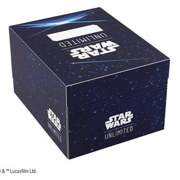 Star Wars Unlimited Twin Suns Soft Crate - Card Back Blue