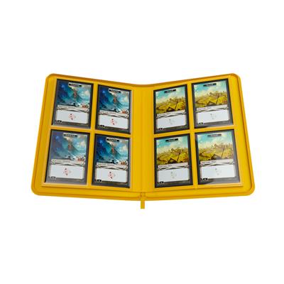 Gamegenic: 8 Pocket Zip Binder - Yellow GGS31041