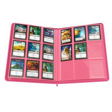 Gamegenic: 18 Pocket Zip Binder - Pink GGS31045