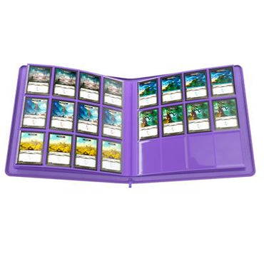 Gamegenic: 24 Pocket Zip Binder - Purple GGS31046