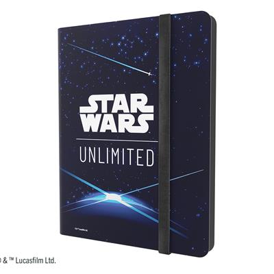 Star Wars Unlimited Casual Album 18-Pocket Card Back Blue