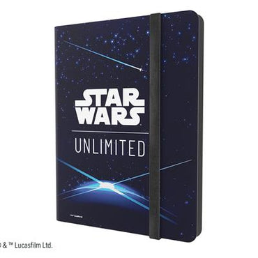Star Wars Unlimited Casual Album 18-Pocket Card Back Blue