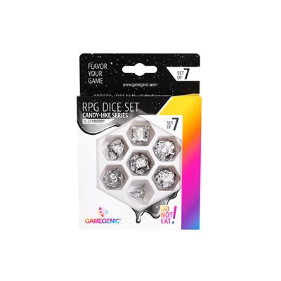Candy-Like Series - Blackberry - RPG Dice Set (7pcs) - Gamegenic 50012